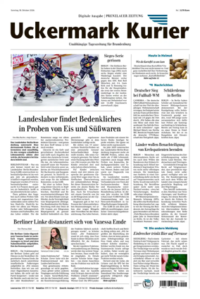 Cover of Prenzlauer Zeitung