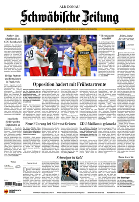 Cover of Schwabische Zeitung (Alb-Donau)