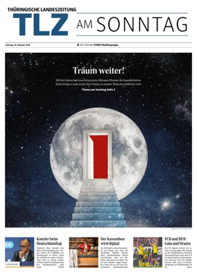 Cover of Thuringische Landeszeitung (TLZ am Sonntag)