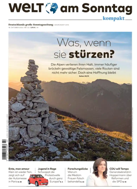 Cover of Welt am Sonntag - kompakt