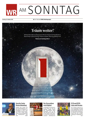 Cover of Westfalische Rundschau (WR am Sonntag)