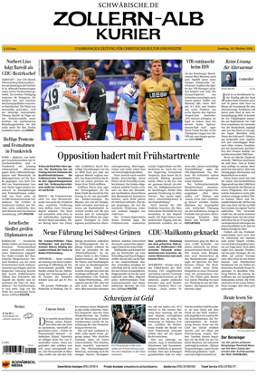 Cover of Zollern-Alb-Kurier (Balingen)