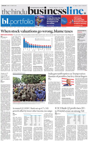 Cover of BusinessLine (Bangalore)