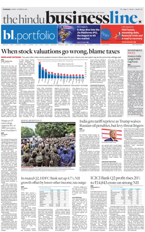 Cover of BusinessLine (Hyderabad)