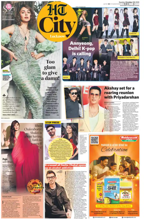 Cover of Hindustan Times (Lucknow) - Live