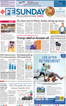 Cover of The Financial Express