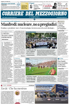 Cover of Corriere del Mezzogiorno (Campania)