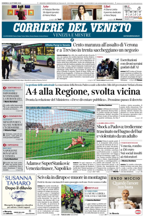 Cover of Corriere del Veneto (Venezia e Mestre)