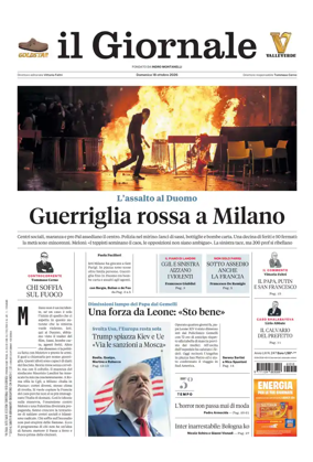 Cover of Il Giornale (Italy)