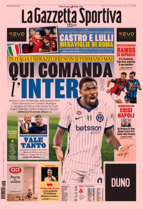 Cover of La Gazzetta dello Sport - Milano