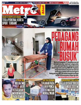 Cover of Harian Metro
