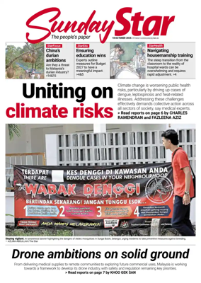 Cover of The Star Malaysia