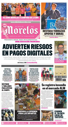 Cover of Diario de Morelos