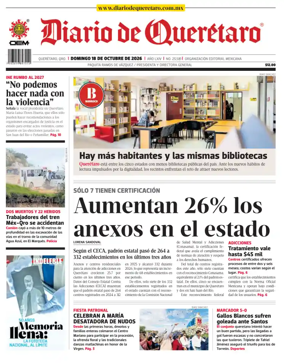 Cover of Diario de Queretaro