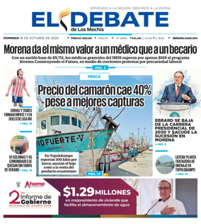 Cover of El Debate de Los Mochis