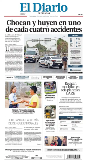Cover of El Diario de Delicias