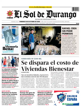 Cover of El Sol de Durango