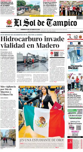 Cover of El Sol de Tampico