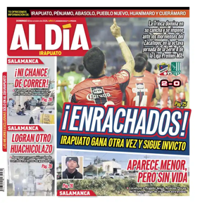 Cover of Periodico Al Dia (Irapuato)
