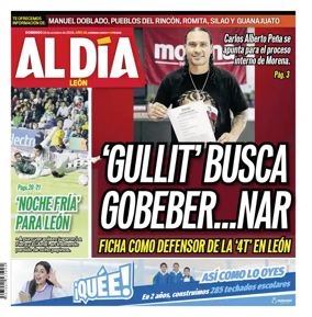 Cover of Periodico Al Dia (Leon)
