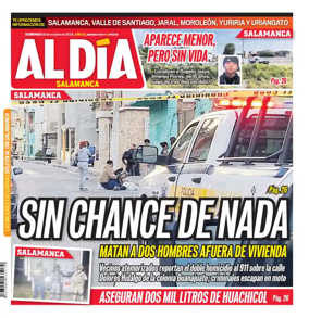 Cover of Periodico Al Dia (Salamanca)