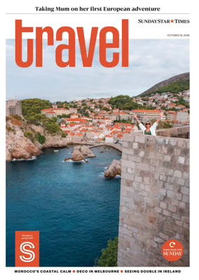 Cover of Sunday Star Times Travel