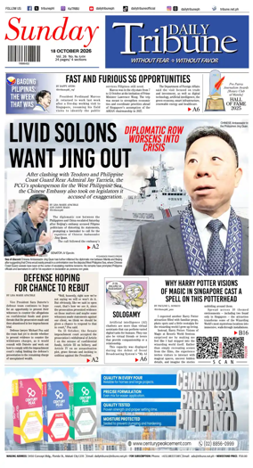 Cover of Daily Tribune (Philippines)