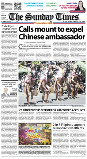 Cover of The Manila Times