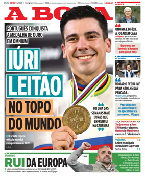 Cover of A BOLA (Portuguese)