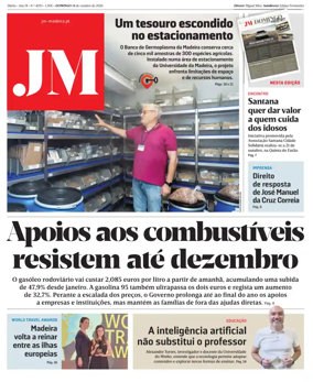 Cover of Jornal Madeira