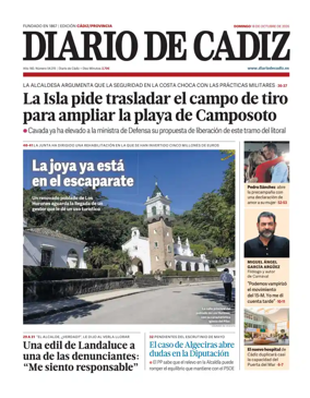 Cover of Diario de Cadiz