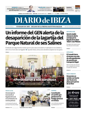 Cover of Diario de Ibiza