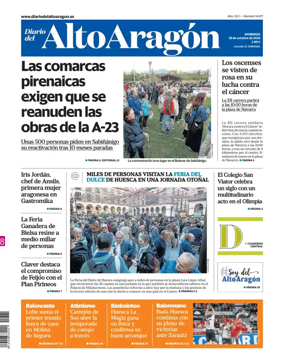 Cover of Diario del Alto Aragon