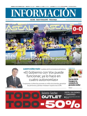 Cover of Diario Informacion (Elche y Vega Baja)