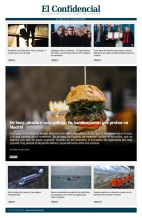 Cover of El Confidencial