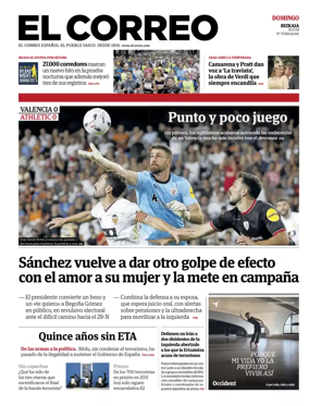 Cover of El Correo (Vizcaya)