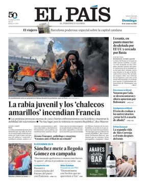 Cover of EL PAIS Euskadi