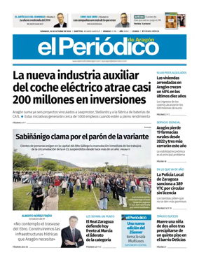 Cover of El Periodico Aragon