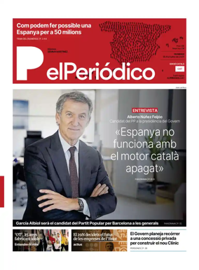 Cover of El Periodico - Catala