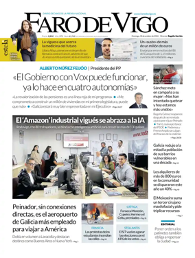 Cover of Faro de Vigo