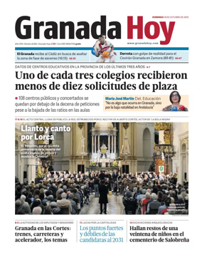 Cover of Granada Hoy