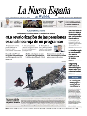 Cover of La Nueva Espana (Aviles)