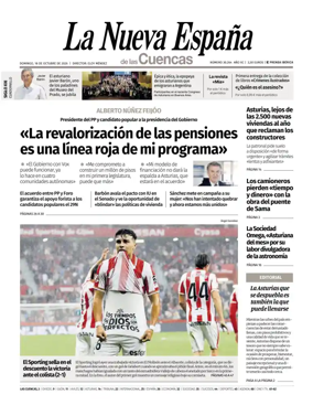 Cover of La Nueva Espana (Cuencas)