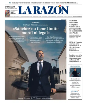 Cover of La Razon (Andalucia)