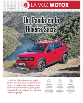 Cover of La Voz de Galicia (Arousa) - Motor
