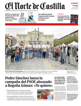 Cover of Norte de Castilla (Palencia)