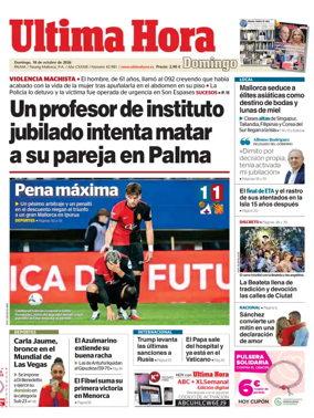 Cover of Ultima Hora