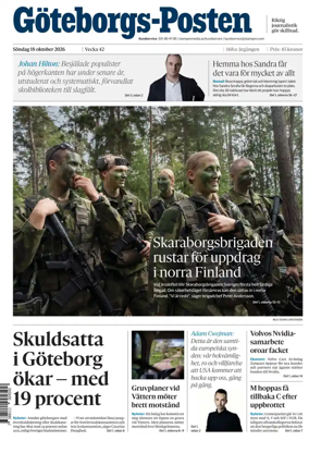 Cover of Goteborgs-Posten