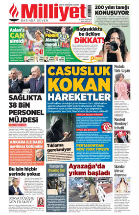 Cover of Milliyet