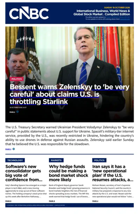 Cover of CNBC